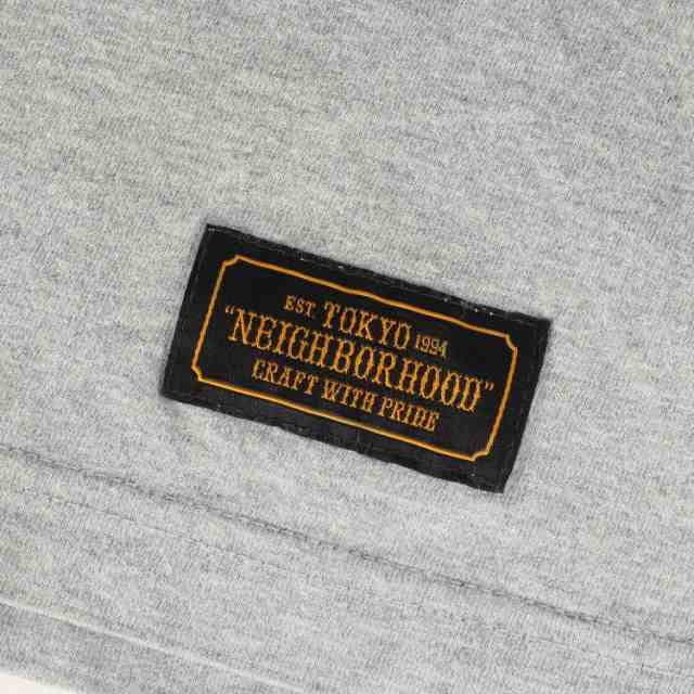 NEIGHBORHOOD ネイバーフッド Tシャツ サイズ:XL SVG ブランドロゴ 半袖 クルーネック チャコール トップス カットソー ストリート カジュアル ブランド【メンズ】【美品】メンズ