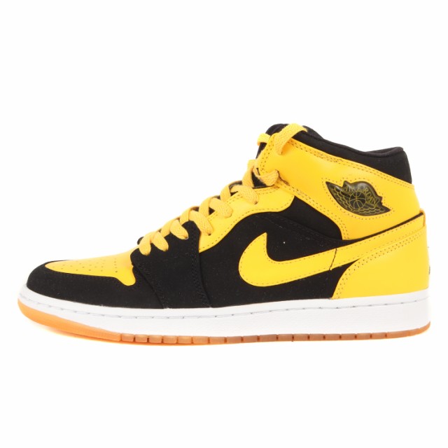 NIKE JORDAN1 retro MID BP NEW LOVE黄色18cm