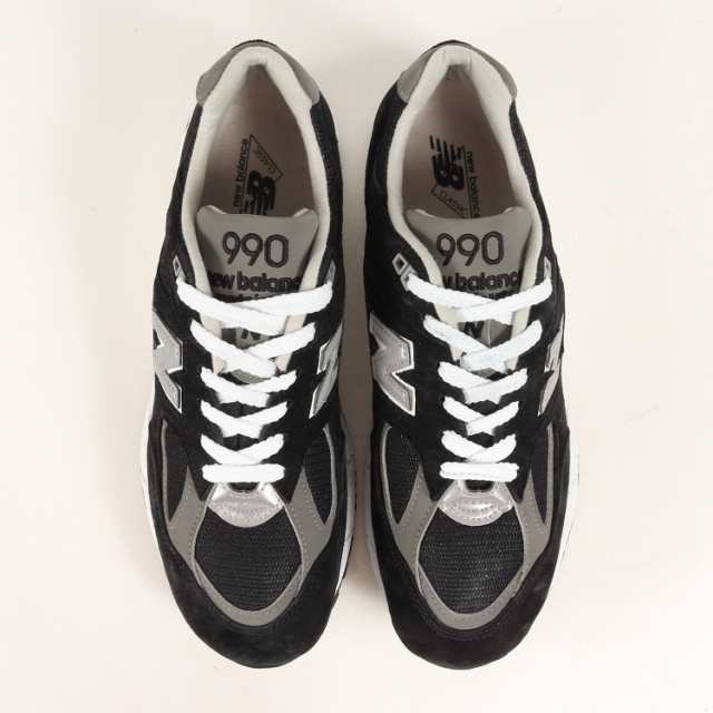 NEW BALANCE ニューバランス サイズ:26.5cm 21AW M990 BL2 MADE IN USA ブラック 黒 US8.5 ローカット スニーカー シューズ 靴 ブランド 【メンズ】【美品】