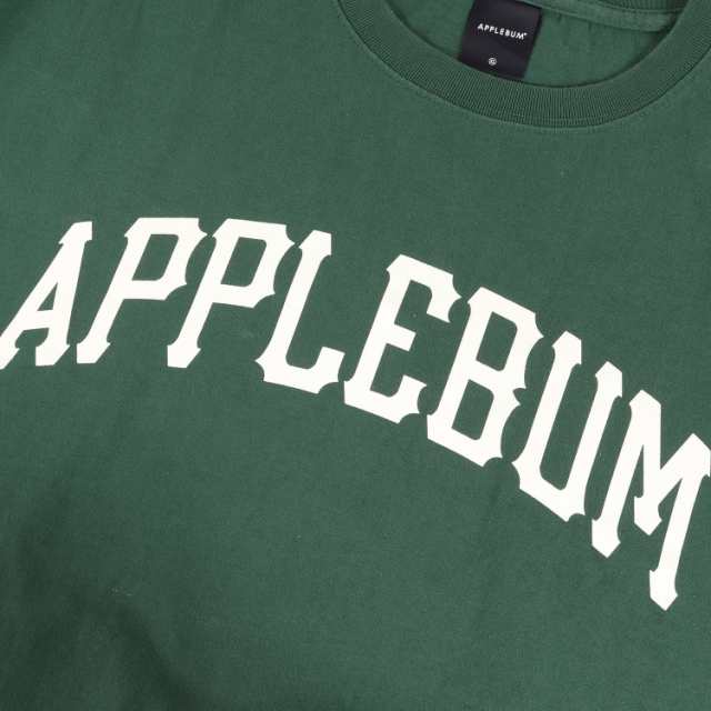 アップルバムAPPLEBUM グリーンロゴTシャツ XL - Tシャツ/カットソー