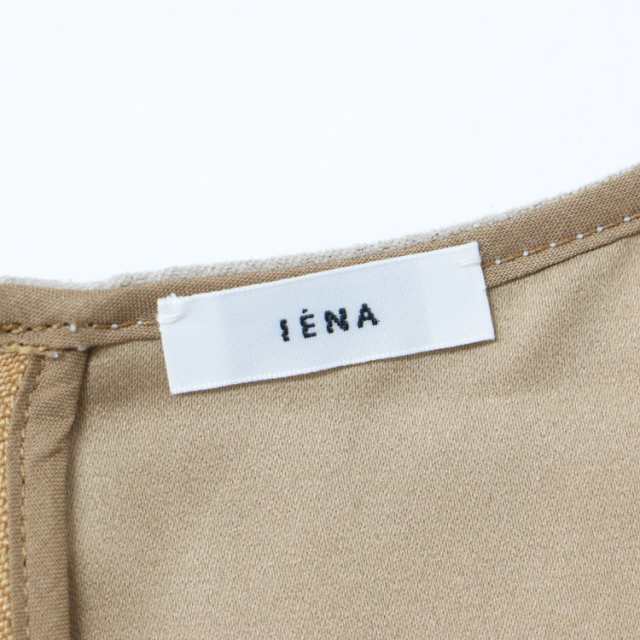 IENA イエナ ワンピース ロング キャミワンピース 22秋冬 ベージュ 38(M) Iライン フェイクスエード きれいめ 上品 オフィス  カジュアル ｜au PAY マーケット