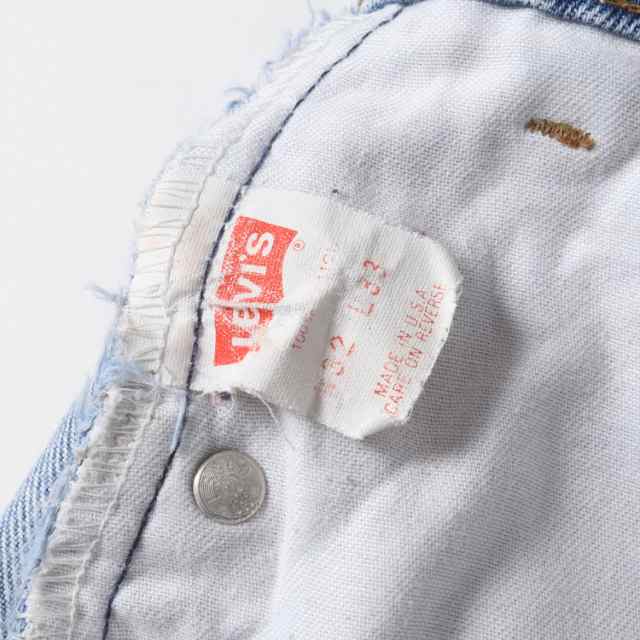 Levis リーバイス デニムパンツ W32×L33 90s 505 デニム パンツ 90年代 USA製 リーバイス ヴィンテージ  インディゴ ブルー ボトムス ズボン ジーンズ ジーパン 【メンズ】