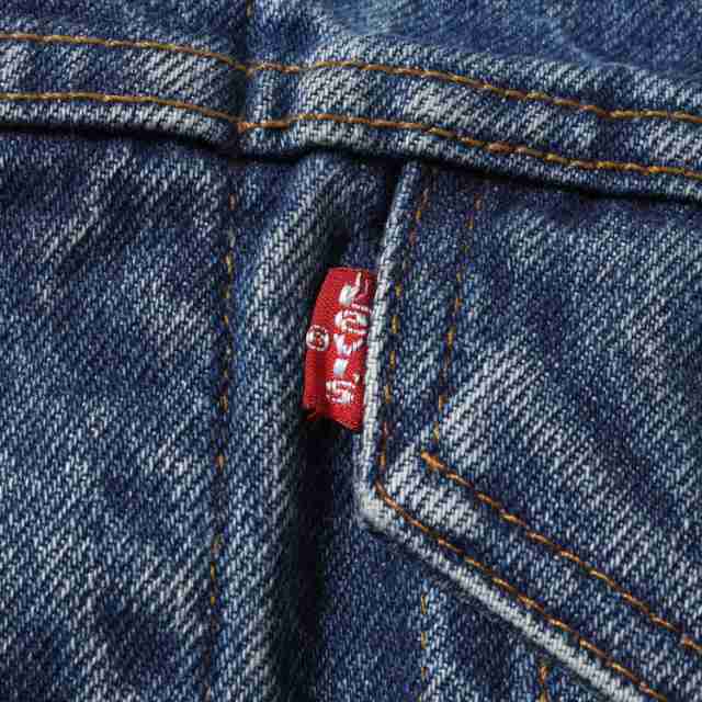 Levis vintage ヴィンテージ リーバイス ジャケット サイズ:L 80s 70411-9316 チェックネル生地ライナー付き  デニムジャケット 80年代 US｜au PAY マーケット