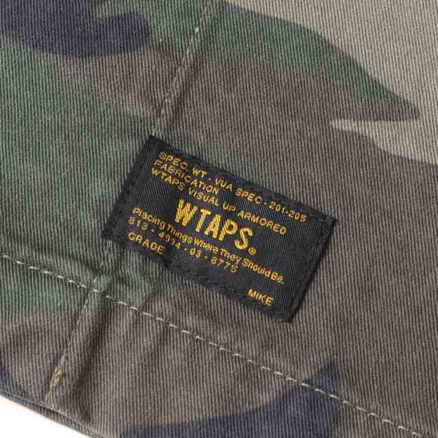 WTAPS ダブルタップス シャツ サイズ:M ウッドランドカモ ミリタリー