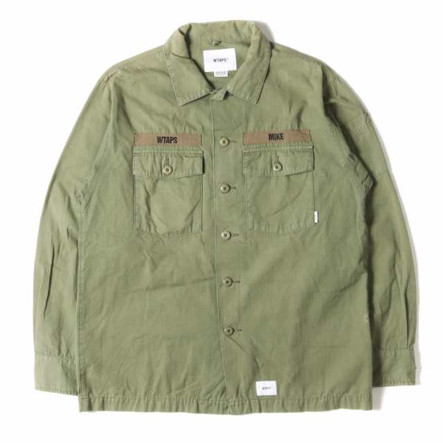 シャツWTAPS ダブルタップス シャツ サイズ:M リップストップ