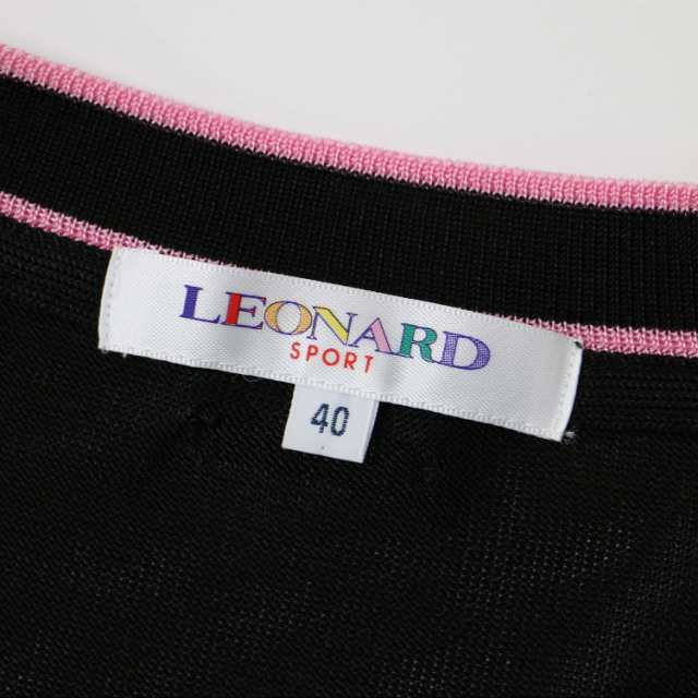 LEONARD SPORT レオナールスポーツ カットソー ニット プルオーバー