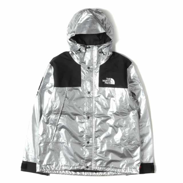 希少 XL Supreme The North Face Metallic