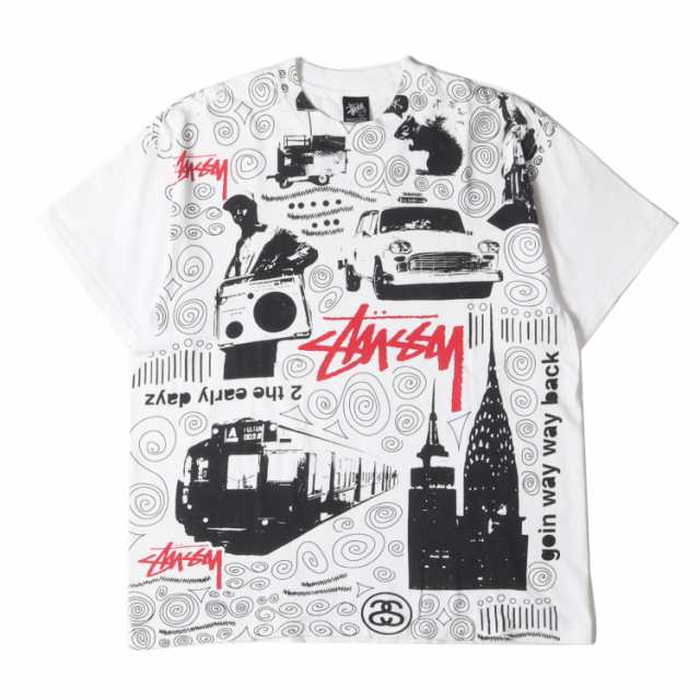 STUSSY ステューシー Tシャツ サイズ:L 00s マルチ グラフィック