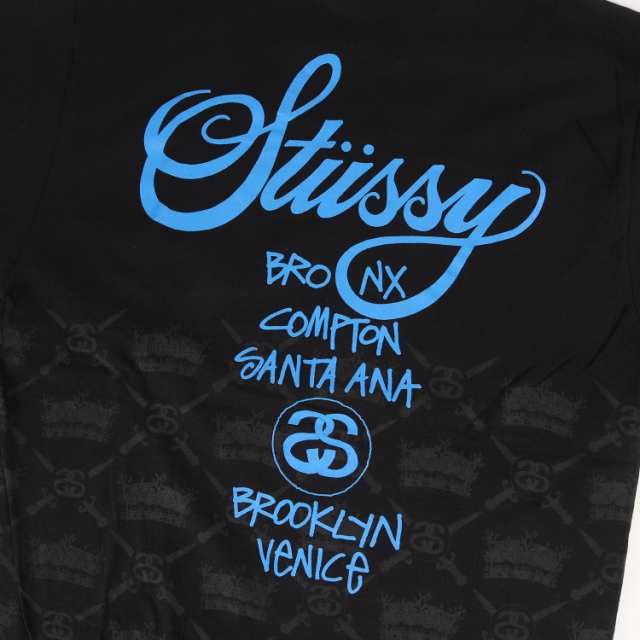 STUSSY ステューシー Tシャツ サイズ：M ワールドツアー クラウン WT ...