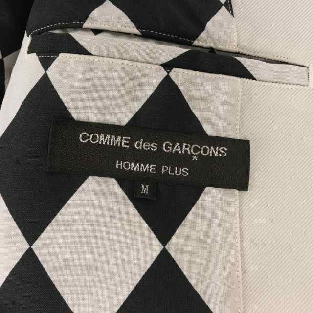 COMME des GARCONS コムデギャルソン ジャケット サイズ:M 23SS ハーレクインチェック スリーブ ヘム スカート レイヤード  ポリエステル ｜au PAY マーケット