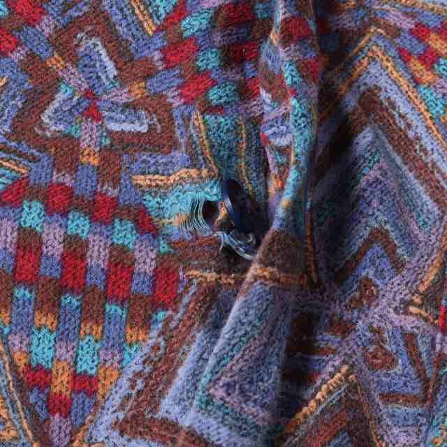 MISSONI ミッソーニ シャツ サイズ:50 90s 総柄 幾何学 コットン