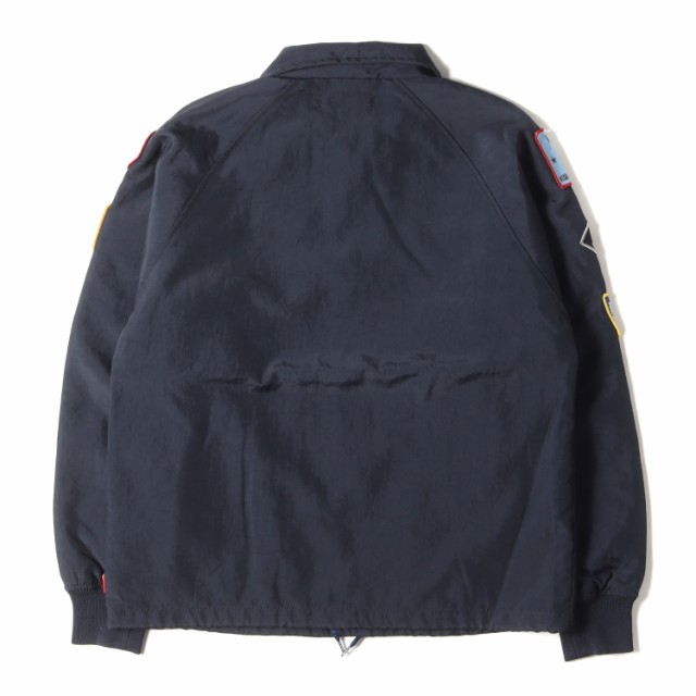 WTAPS ダブルタップス ジャケット サイズ:S ワッペン付き スーベニア ジャケット コーチジャケット SOUVENIR JK 17SS ネイビー  紺 アウタの通販はau PAY マーケット - ブランド古着のBEEGLE by Boo-Bee | au PAY マーケット－通販サイト