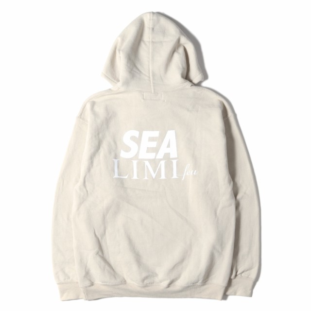 WIND AND SEA ウィンダンシー パーカー 20SS LIMI feu リミ フゥ ブランドロゴ スウェット パーカー ベージュ 記載なし(M位) トップス フーディー スウェットシャツ コラボ【メンズ】