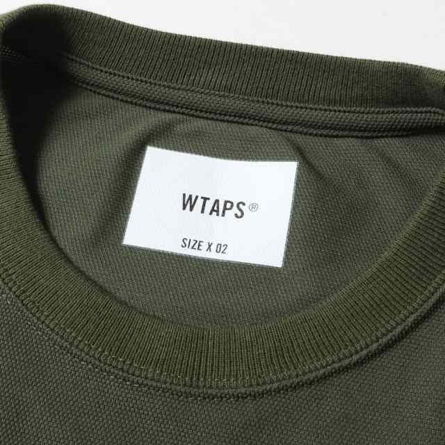 WTAPS ダブルタップス Tシャツ サイズ:M 23SS ワンポイント刺繍 鹿の子