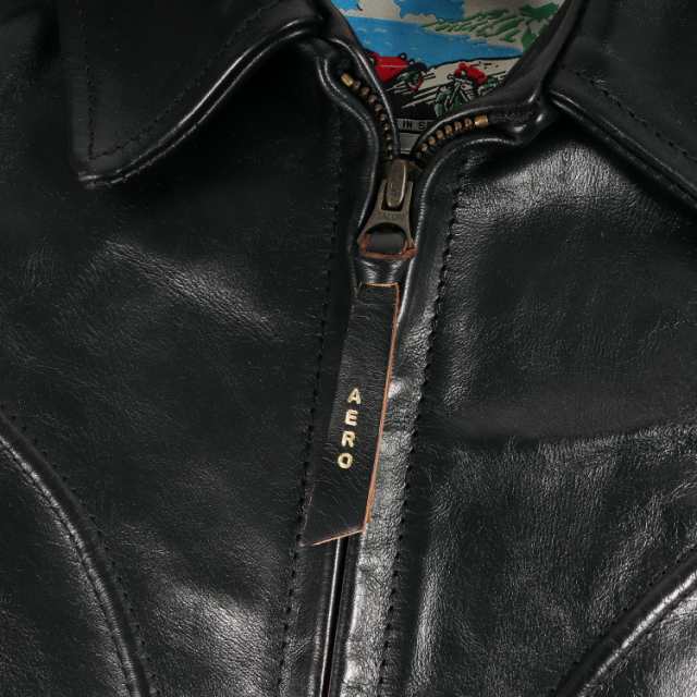 Aero Leather エアロレザー ジャケット サイズ:34(XS) ヘラクレス ホースハイドレザー ジャケット Hercules ブラック 黒  スコットランド製 アウター ブルゾン【メンズ】【中古】【K3887】の通販はau PAY マーケット - ブランド古着のBEEGLE by  Boo-Bee | au PAY ...