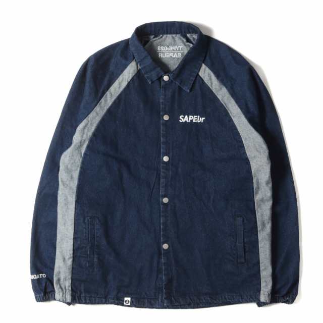 A Elegantes SAPEur サプール デニムジャケット インディゴ DENIM COACH JACKET【メンズ】の通販は