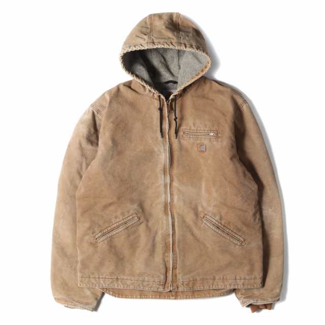 Carhartt カーハート ジャケット サイズ:XL 00s 裏パイルボア ブラウンダック シエラ ジャケット 00年代 メキシコ製 ヴィンテージ ブラウ