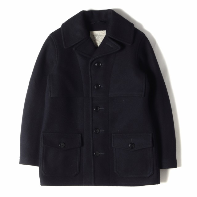 BuzzRicksons バズリクソンズ コート サイズ:36(S) ウール アーミー マッキーノ コート Army Mackinaw Coat ネイビー 紺 アウター ジャケ