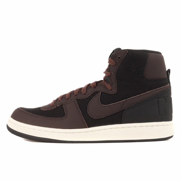 NIKE ナイキ サイズ:26.5cm TERMINATOR HIGH SE VELVET BROWN (FD0651-001) ターミネーター ハイ ブラック ベルベットブラウン US8.5 ハ