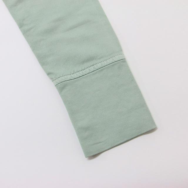 YANUK ヤヌーク パーカー グリーン系 サイズ:S ストレッチ コットン