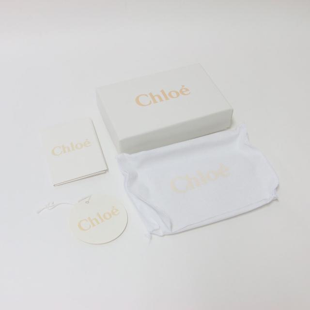 Chloe クロエ 24春夏 カウレザー フラグメントケース MOONA 小銭入れ カードケース 配色 ムーナ オフホワイト ピンク シルバー スペイン製 ブランド【レディース】【中古】【新品同様】【K4162】 Chloe クロエ 24春夏 カウレザー フラグメントケース MOONA 小銭入れ