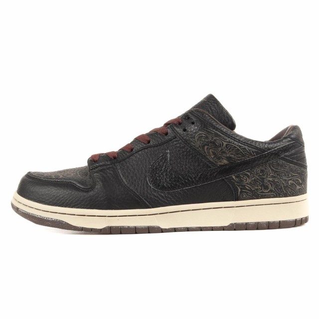 NIKE ナイキ スニーカー 2500足限定 DUNK LOW BY MICHAEL DESMOND 2003年製 308429-001 ブラック 黒 サイズ：30cm US12 シューズ 靴 ブラ