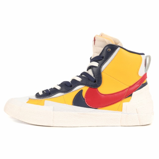 Sacai サカイ サイズ:25.5cm NIKE BLAZER MID / SACAI BV0072-700 2019年春夏 ナイキ ブレザー ミッド バーシティメイズ バーシティレッ