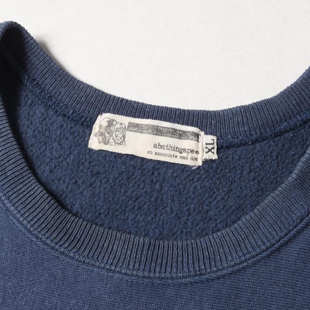 A Bathing Ape トレーナー XL ネイビー