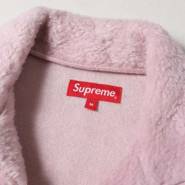 Supreme シュプリーム ジャケット サイズ:M 20SS Drama Mask Fleece Jacket ドラママスク フリースジャケット  ピンク アウター ブルゾン 上着【メンズ】【中古】【美品】【K3985】 その他ジャケット・アウター