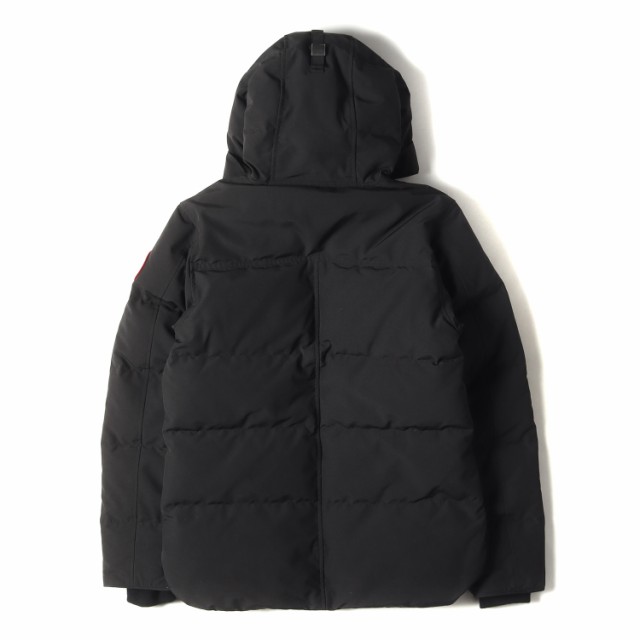 CANADA GOOSE カナダグース ダウン ジャケット サイズ:S ポリコットン フーデッド ショート ダウンジャケット MACMILLAN  PARKA