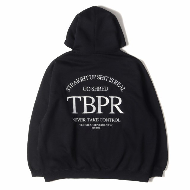 TIGHTBOOTH PRODUCTION タイトブースプロダクション パーカー サイズ:L 21AW ロゴ刺繍 スウェットパーカー STRAIGHT  UP HOODIE ブラック 黒 トップス フーディー【メンズ】【中古】【K4015】の通販はau PAY マーケット - ブランド古着のBEEGLE  by Boo-Bee | au PAY ...