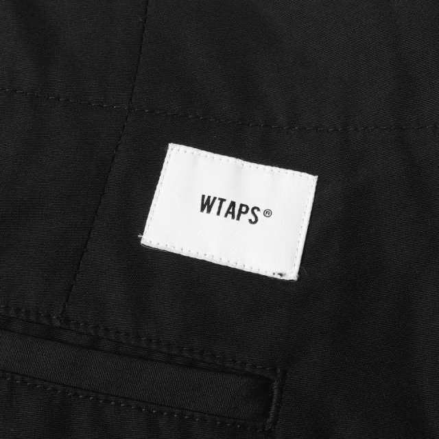 WTAPS ダブルタップス パンツ サイズ:L 22AW 2タック ワイド テーパード サルエルパンツ SHINOBI TROUSERS ブラック 黒 ボトムス シノビ 