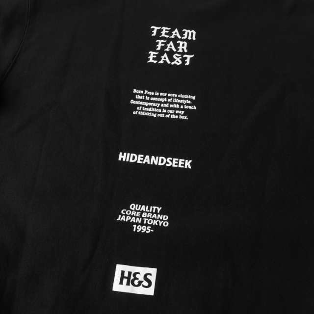 HideandSeek ハイドアンドシーク スウェット サイズ:XL 22AW ブランドロゴ リバースウィーブ スウェットシャツ TEAM FAR EAST Sweat Shir