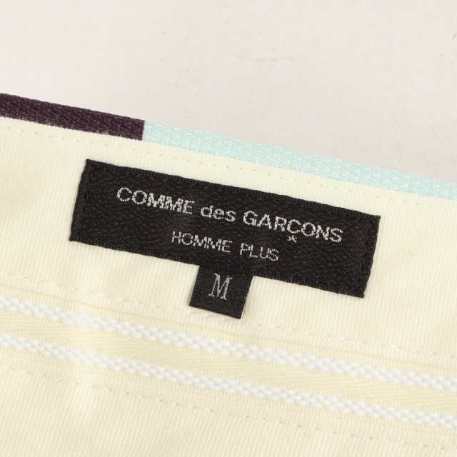 COMME des GARCONS HOMME PLUS コムデギャルソン オムプリュス パンツ サイズ:M 23SS スクエアパッチワーク プリント チェック サルエル