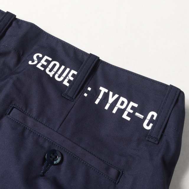 SEQUEL シークエル パンツ サイズ:XL 21SS テーパード コットン チノ パンツ CHINO PANTS TYPE-C ネイビー 紺  ボトムス ズボン【メンズ】【K3943】 チノパン