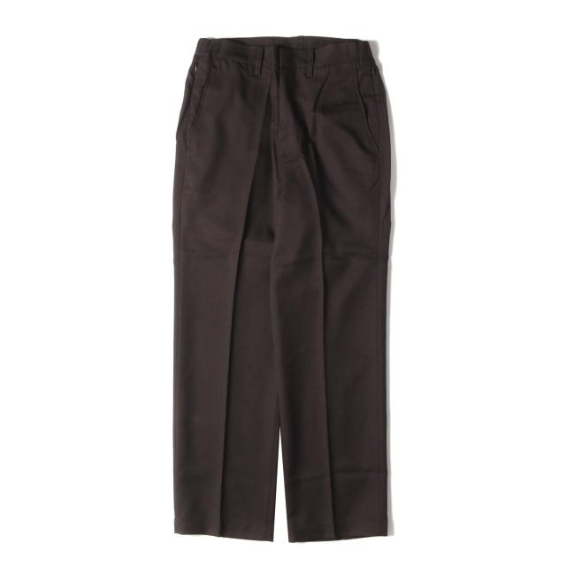 PWA プア パンツ サイズ:S ポリエステルツイル ワークパンツ UNIHOME ブラウン ボトムス ズボン【メンズ】【中古】【新品同様】【K4129】の通販は