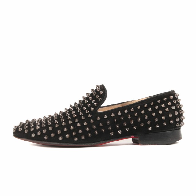 Christian Louboutin クリスチャンルブタン サイズ:41(26.0cm) ダンデライオン スウェード スパイクスタッズ Dandelion Spikes Flat ロー