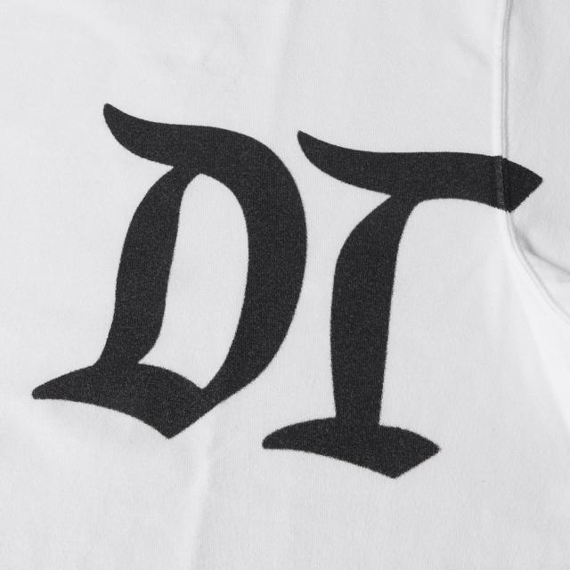 WTAPS ダブルタップス Tシャツ サイズ:S 23SS DTロゴ クルーネック 半袖Tシャツ DESIGN 02 / SS / CTPL. DSQD ホワイト 白 トップス カットソー【メンズ】【中古】【K4143】の通販は