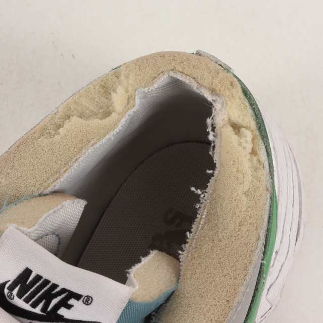 Sacai サカイ サイズ:29.0cm 21SS NIKE BLAZER LOW (DD1877-001) / SACAI ナイキ ブレーザー ミディアムグレー クラシックグリーン US11 ローカット スニーカー シューズ コラボ 靴【メンズ】【中古】【K4045】の通販は