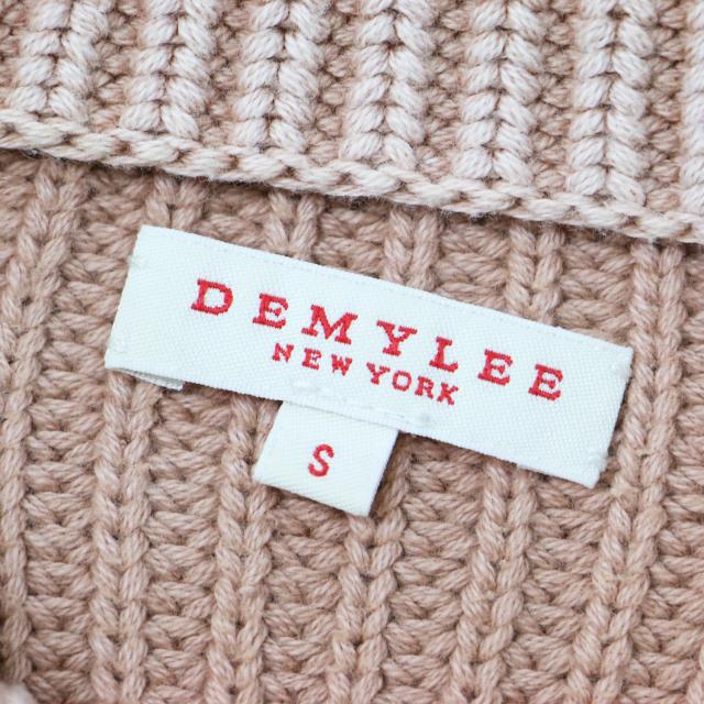 DEMYLEE デミリー ニット ベージュ系 サイズ:S コットン モック