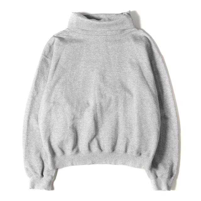 SOPHNET ソフネット スウェット サイズ:S テックニット ワイド タートルネック プルオーバー TECH KNIT WIDE TURTLE NECK PULLOVER 21AW グレー トップス カットソー シンプル 無地 カジュアル ブランド【メンズ】【中古】【K3960】の通販は