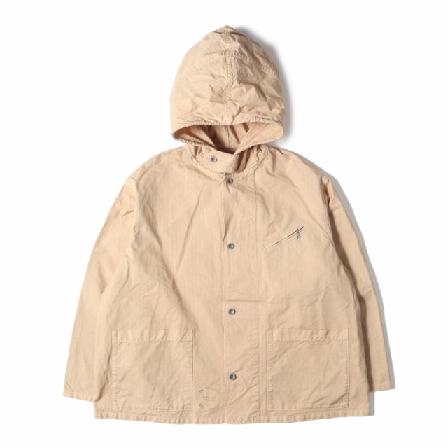 visvim ビズビム ジャケット サイズ:2 21AW ヘリンボーン アンカー ポイント フード ジャケット ANCHOR POINT JKT ベージュ アウター ブ