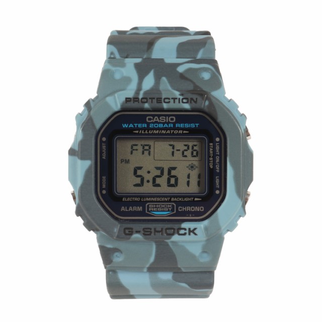 G-SHOCK ジーショック 00s DW-5600CF-2JF Gパイソン カモフラージュ 腕時計 ウォッチ ブルーカモ 2002年 CASIO カシオ【メンズ】【K4177