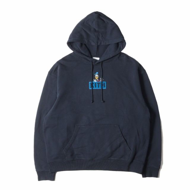 KITH NYC キス ニューヨークシティー パーカー サイズ:XL 23AW Disney ドナルド・ダック ボックスロゴ スウェットパーカー Mickey & Frie