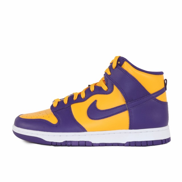 NIKE ナイキ サイズ:27.5cm DUNK HI RETRO LAKERS (DD1399-500) ダンク ハイ レイカース コートパープル US9.5 ハイカット スニーカー シ