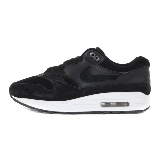 NIKE ナイキ サイズ:25.5cm AIR MAX 1 PRM REBEL SKULL (875844-001) エア マックス1 ブラック 黒 US7.5 ローカット スニーカー シューズ 靴【メンズ】【中古】【K4189】の通販は 8,250円