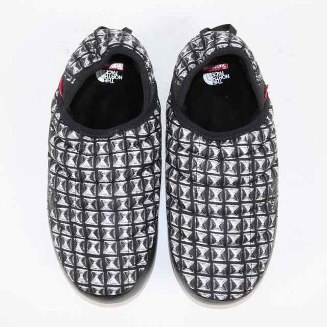 Supreme シュプリーム サイズ:26.0cm 21SS THE NORTH FACE スタッズ柄 トラクション ミュール サンダル Studded Traction Mule ブラック 