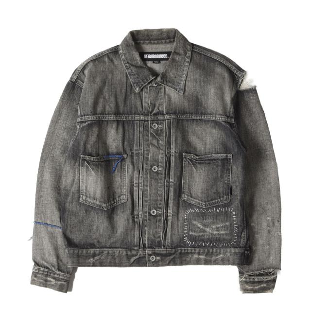 NEIGHBORHOOD ネイバーフッド ジャケット サイズ:M 22AW ダメージ 