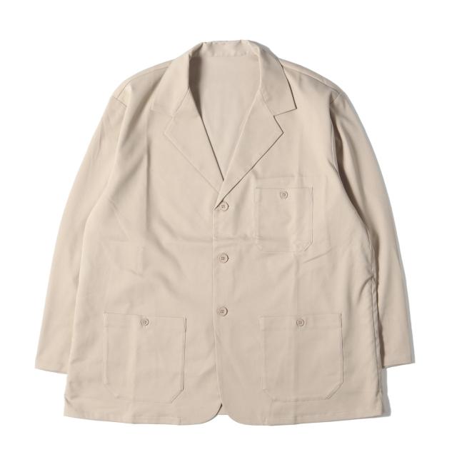 PWA プア ジャケット サイズ:XL オーバーサイズ ストレッチツイル テーラードジャケット UNIHOME-04 ベージュ アウター ブレザー ブルゾン 上着【メンズ】【中古】【K4191】の通販は