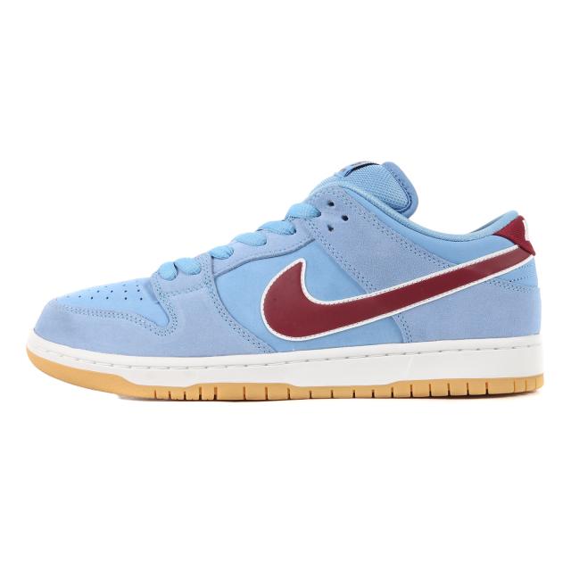 NIKE ナイキ サイズ:28.0cm SB DUNK LOW PRO PRM Valor Blue and Team Maroon (DQ4040-400) ダンク ロー プロ プレミアム バローブルー チームマルーン US10 ローカット スニーカー スケート シューズ 靴【メンズ】【中古】【K3995】の通販は 27,830円